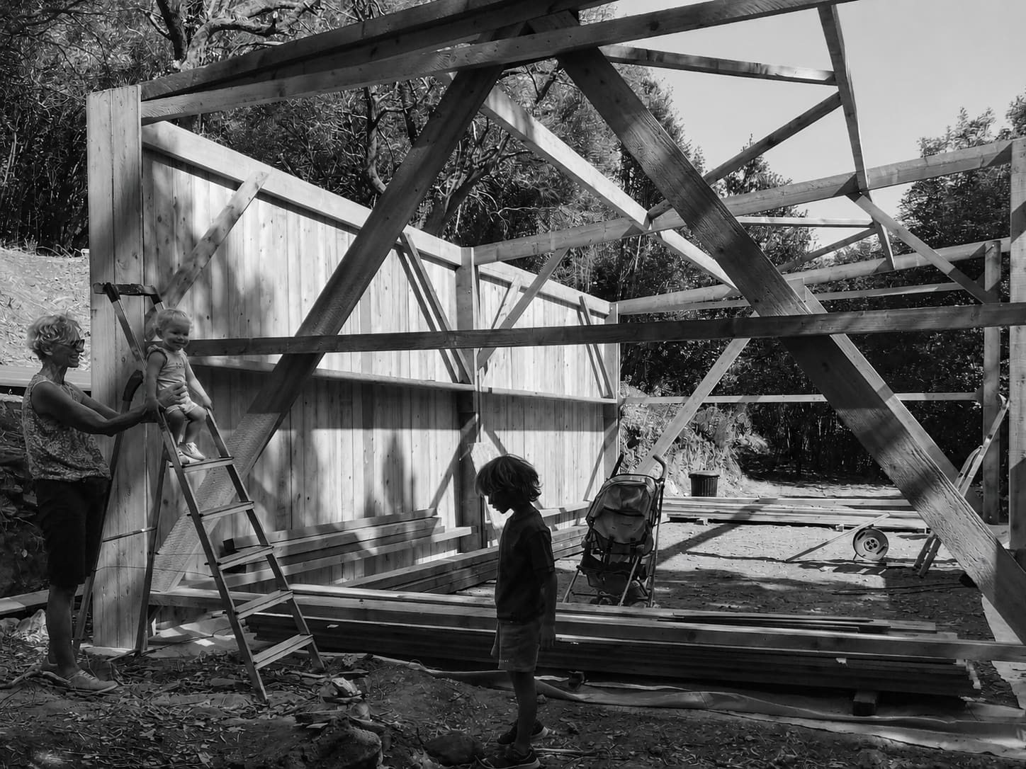 La chevrerie prend forme
